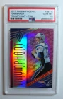 PSA 10 Tom Brady Phoenix Triumphant 2017 #TB-5 Pink Prizm /199 NFL MVP Patriots