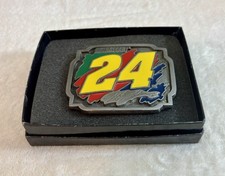 NASCAR Men's belt buckle Jeff Gordon 24 Pewter Special Edition F/SHIP