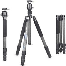 Carbon Fiber Tripod-INNOREL RT85C Super Professional Tripod  Ballhead, Black