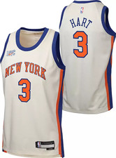 [ All Stitched ] #3 Hart Knicks 2025/26 Jersey