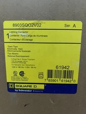8903SQG2V02 Square D 100 Amp Lighting Contactor 