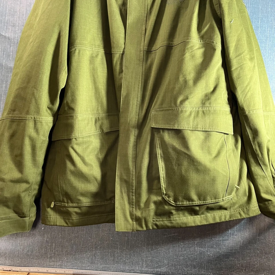 Chaqueta Mountain Hardwear Dry.Q Thermal.Q Hombre Talla XL Verde Impermeable Aislada Foto 3 de 4