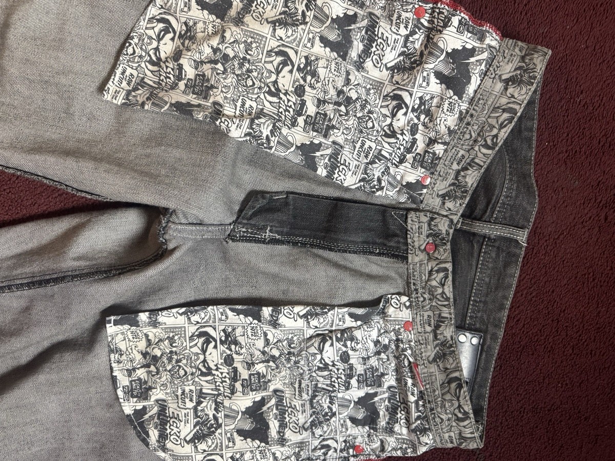 Vintage Ecko Unlimited Comic Book Baggy Jeans Waist 32 | eBay