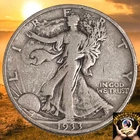 1933 S Walking Liberty Half Dollar  Scarce  Semi-key  Better Date