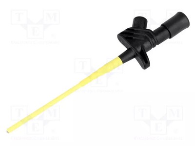 6A Zange Messgreifer Ber.Halt: max.3,5mm schwarz 4mm 50mΩ