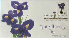 BDAOCITW KSC Cachets 3903 Spring Flowers DCP The Iris 