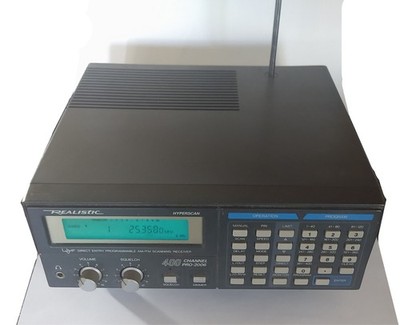 Vintage Realistic Hyperscan 400 Channel PRO-2006 Programmable Scanning Receiver