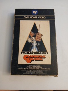 Clockwork Orange VHS WCI big Box Release With All The Inserts Which Is RARE!!!