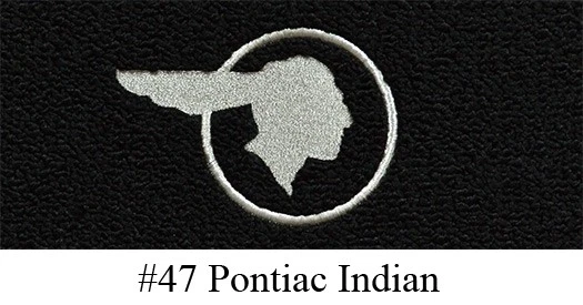 Alfombrillas Pontiac Chieftain 1955-1957 - 4 piezas - bucle Foto 2 de 4