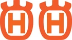 Husqvarna  DieCut Chainsaw Lawn Mower Label Sticker (2 Pack) Choose Color P329