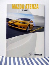 Catalog Mazda Atenza Sport September 2002