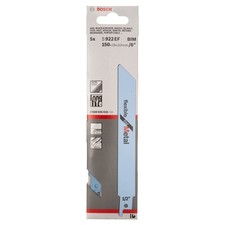 Bosch S922 EF Flexible Reciprocating Saw Blades for Metal - Pack of 5