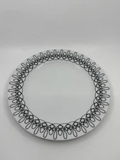 Not Neutral Poland Ribbon Black Chop Plate