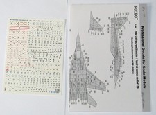 Foxbot 72-062 1:72 Decals Stencils for Mikoyan MiG-29 9-12, 9-13, 9-51 