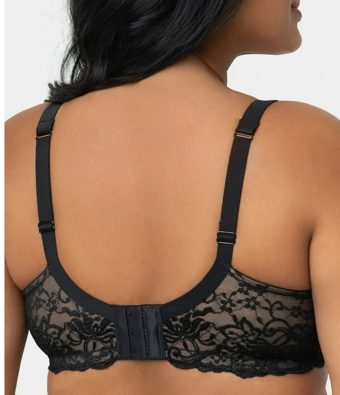 Women's Curvy Couture Underwire T-Shirt Bra - Black-Size 40DD - Image 2 of 2