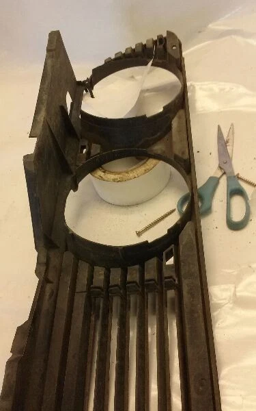 Parrilla lateral derecha pasajero convertible para BMW 325i 22081 87-93 Foto 3 de 4