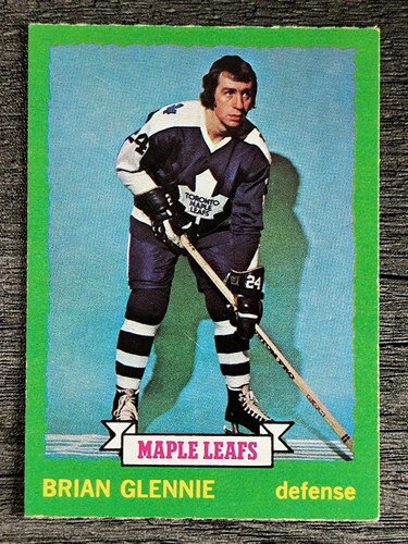 Brian Glennie #170 1973 O-Pee-Chee card