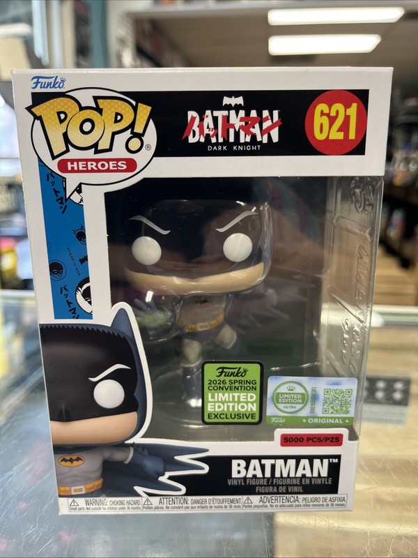 Funko Pop DC Dark Knight Batman #621 2026 Exclusive Limited Ultra 5000 Pcs