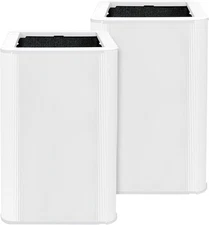 2 Packs H13 True HEPA Replacement Filter Compatible with BlueAir 121 Purifier