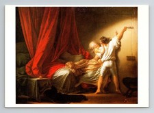 6x4  Postcard Paris France - Grand Palais Exposition - Fragonard  Le verrou 