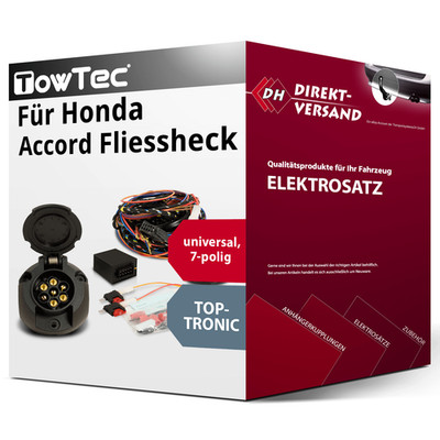 Für Honda Accord Fliessheck VII Typ CH Elektrosatz 7polig universell top