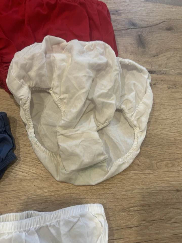 Lote de 9 fundas de pañales Bloomers para bebé niña 0-3 meses 12 meses 24 meses Carters Bonnie Baby Foto 4 de 4