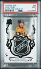 2023 UPPER DECK THE CUP BLACK FOIL SHIELD 1/1 #65 JACK EICHEL 1/1 PSA 9