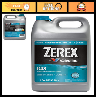 Zerex G48 Antifreeze Coolant Concentrate 1 Gallon - Engine Protection & Performa