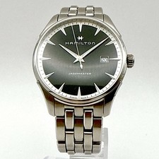 A125 HAMILTON JAZZMASTER Hamilton Jazzmaster Gent Black Dial Quartz Men's Watch 8