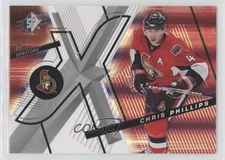 2008-09 SPx Chris Phillips #31 0a4