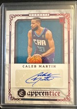 2020-21 Chronicles - Excalibur Apprentice Signatures Caleb Martin #APR-CMT RC 