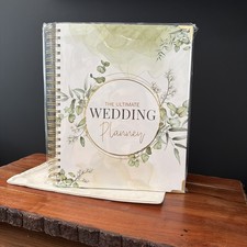 11.5x9 You Perfect Day Wedding Planner Book And Organizer - Planning Binder