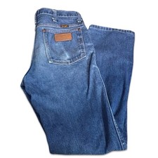 Vintage Wrangler Straight Leg Jeans Medium Wash Made In Mexico Classic Western