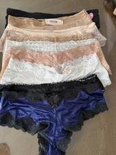 Vintage Victoria's Secret Mix Panties Lace Multicolor Small LOT 9