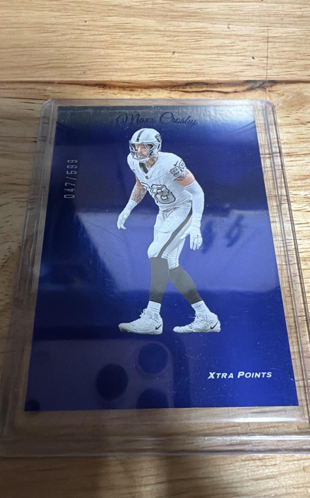 2024 Panini Prestige - Maxx Crosby #159 Xtra Points Purple /150