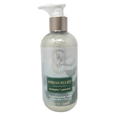 Bath & Body Works Aromatherapy Eucalyptus + Spearmint Body Lotion, 8.4 fl oz