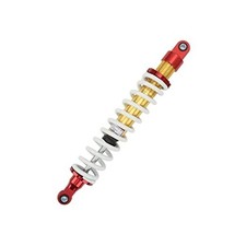 Motorcycle Air Shock Absorbers, 430mm Adjustable Universal Motorcycle Rear Air