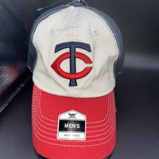Minnesota Twins Fan Favorite adjustable baseball cap Beige/navy/ Red