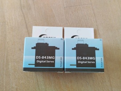 2St. Corona Servos DS 843 MG