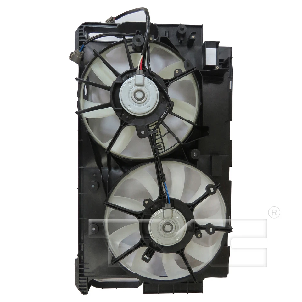 Dual Radiator & Condenser Cooling Fan for 15-17 Lexus NX200T - Image 2 of 3