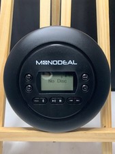 Monodeal Bluetooth MD-601 Portable CD Player w/Manual-No Headphones. Tests Good