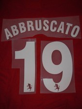 KIT ABBRUSCATO 19 BIANCO X MAGLIA CALCIO TORINO ASICS NUOVO TORO STILSCREEN 