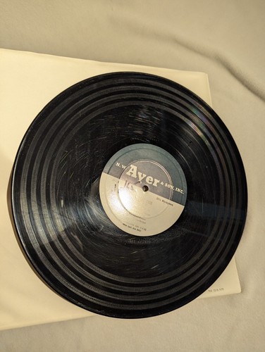 Vtg 1960s Advertising 33 RPM LP Record Radio Commercials Sales Marketing Madmen - Picture 4 of 105