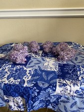 Purple Crochet Mouse Cat Toy - Handmade