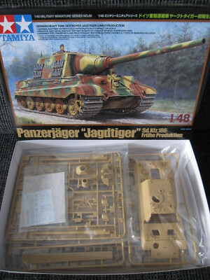 Sd.Kfz 186 Jagdtiger Frühe Produktion von Tamiya im Maßstab 1:48   
