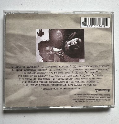 Wake Up and Smell the Carcass by Carcass CD Earache Mosh 161 CD