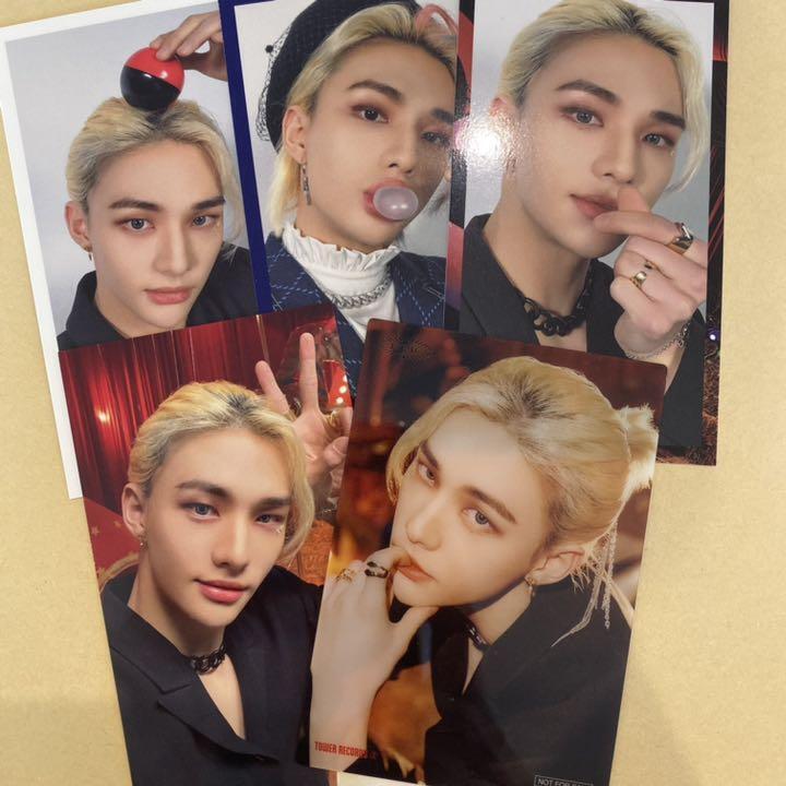 Stray Kids CIRCUS Hyunjin Official Photocard A,B,N,FC STAY