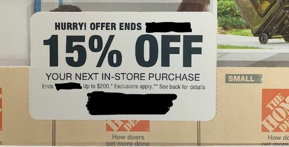 home store coupons