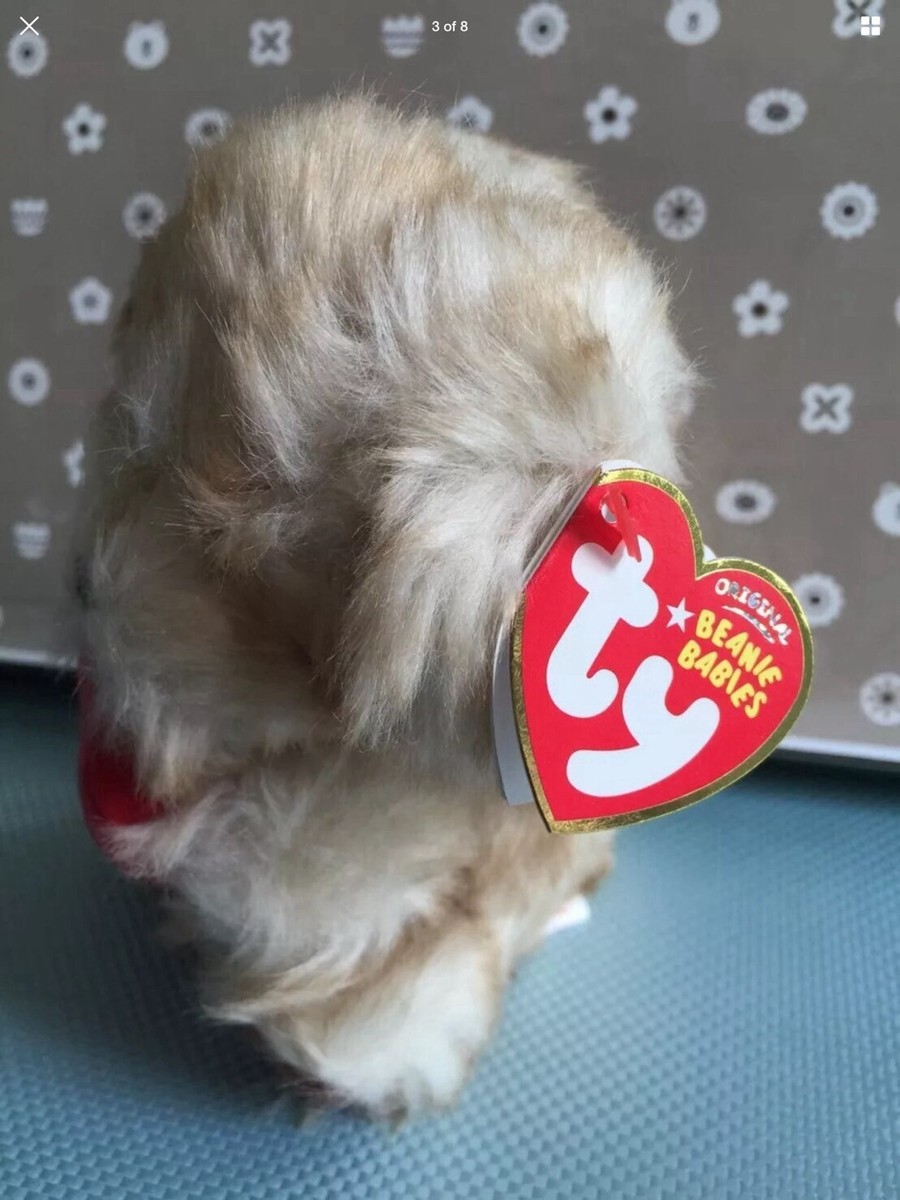 新品 kitamura ty BEANIE BABIES SENNA センナ君 TY Beanie Baby - SENNA-KUN the Dog ( Brown Paws & Red Heart