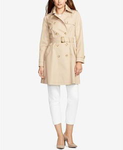 lauren ralph lauren hooded trench coat